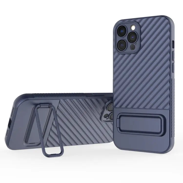 Wavy Texture TPU Phone Case with Lens Film For iPhone 12 Pro Max For iPhone 12 Pro For iPhone 11 Pro For iPhone XS Max