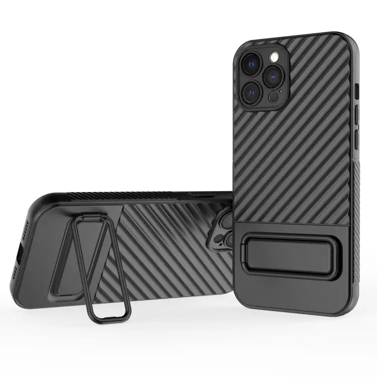 Wavy Texture TPU Phone Case with Lens Film For iPhone 12 Pro Max For iPhone 12 Pro For iPhone 11 Pro For iPhone XS Max