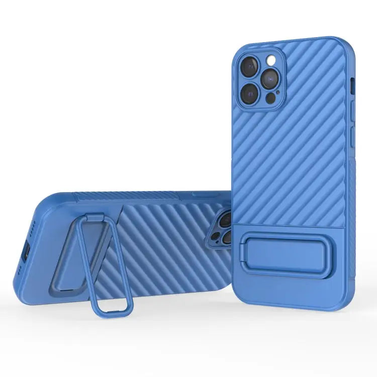 Wavy Texture TPU Phone Case with Lens Film For iPhone 12 Pro Max For iPhone 12 Pro For iPhone 11 Pro For iPhone XS Max