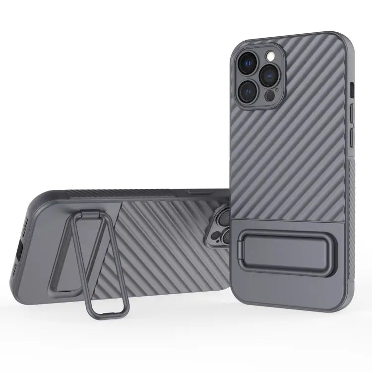 Wavy Texture TPU Phone Case with Lens Film For iPhone 12 Pro Max For iPhone 12 Pro For iPhone 11 Pro For iPhone XS Max