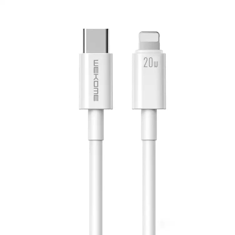WEKOME WDC-168 Original Series PD 20W USB-C / Type-C to 8 Pin Fast Charge Data Cable Length: 1m - Length: 1m - Apple