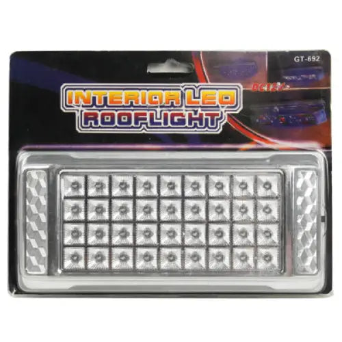 White Interior 36 LED Roof Light for Vehicle (DC 12V) 36 LEDs - 36 LEDs / S-CMS-1340W