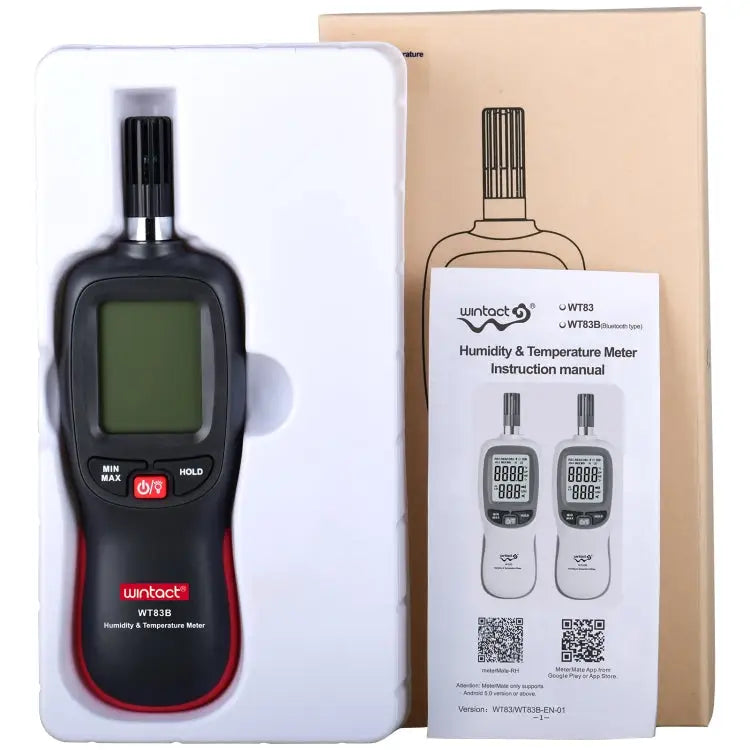 Wintact WT83B Bluetooth Digital Humidity & Temperature Meter - WT83B