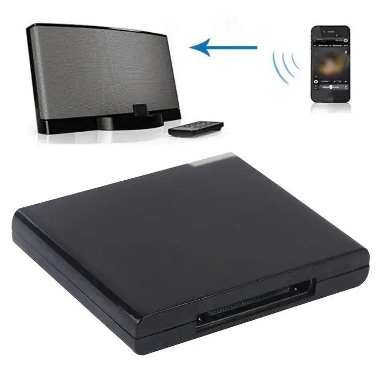 Wireless Bluetooth Music Receiver For iPhone 4 & 4S / (iPad 3) / iPad 2 / iPod / Any Bluetooth Device - Bluetooth V2.1