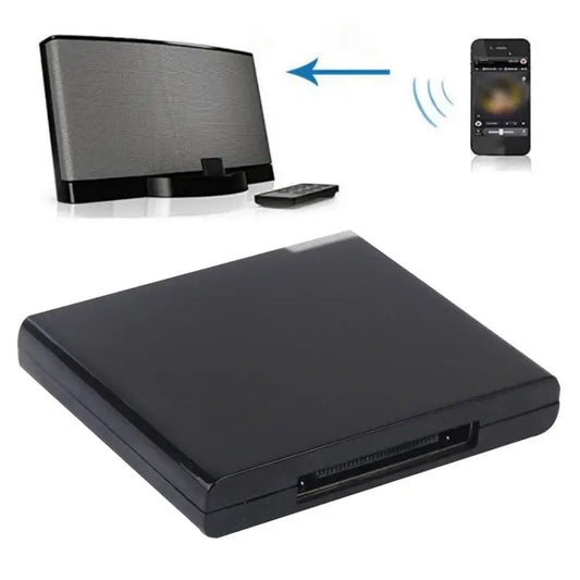 Wireless Bluetooth Music Receiver For iPhone 4 & 4S / (iPad 3) / iPad 2 / iPod / Any Bluetooth Device - Bluetooth V2.1