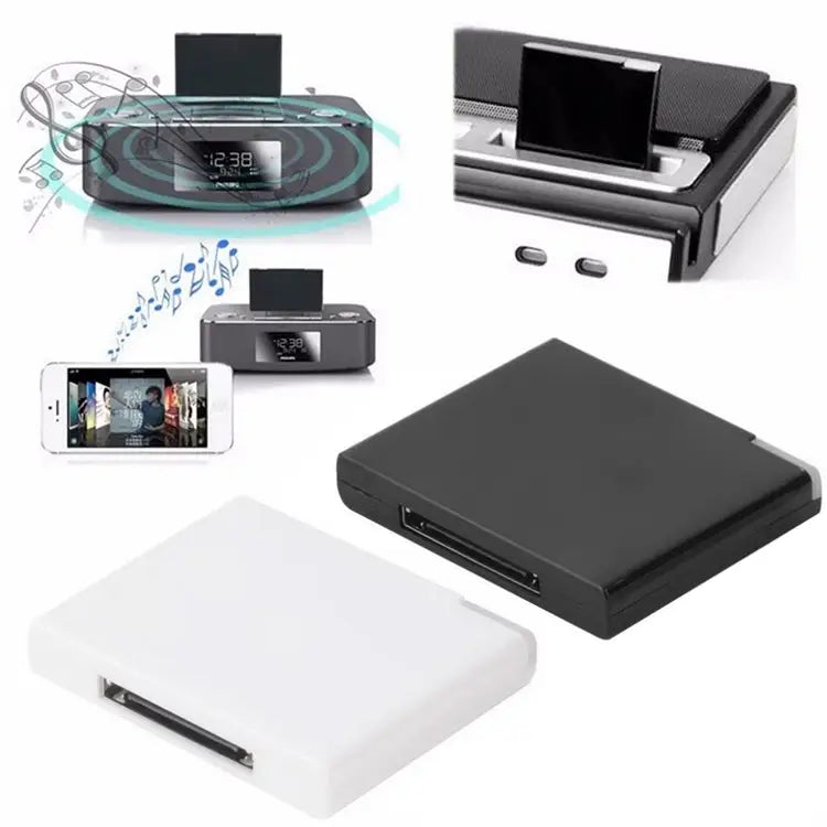 Wireless Bluetooth Music Receiver For iPhone 4 & 4S / (iPad 3) / iPad 2 / iPod / Any Bluetooth Device
