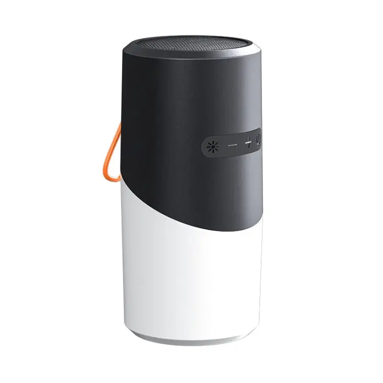 Wireless Bluetooth Speaker With RGB Light Waterproof Stereo Atmosphere Light - Black - Apple Accessories