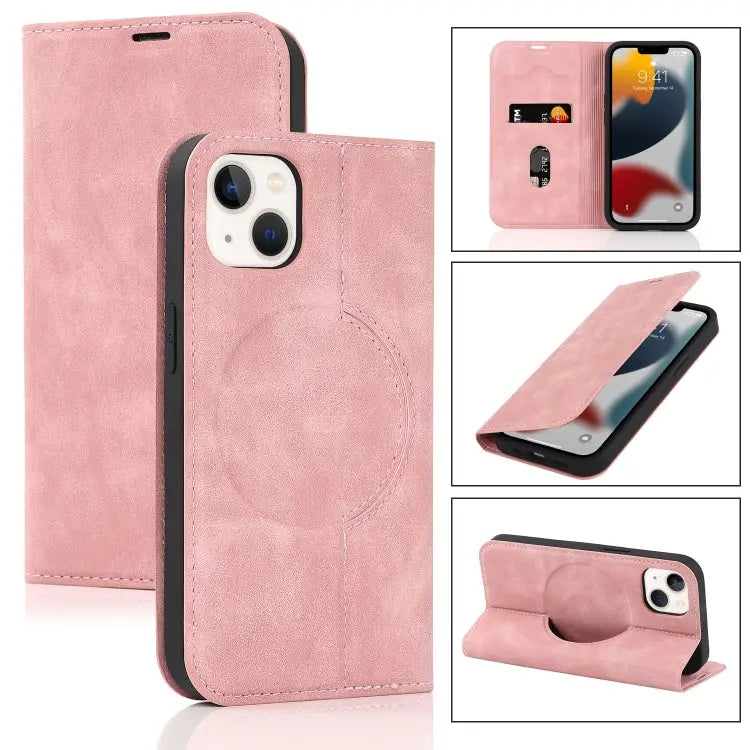 Wireless Charging Magsafe Leather Phone Case For iPhone 12 mini For iPhone 12 Pro For iPhone 12 For iPhone 13 mini
