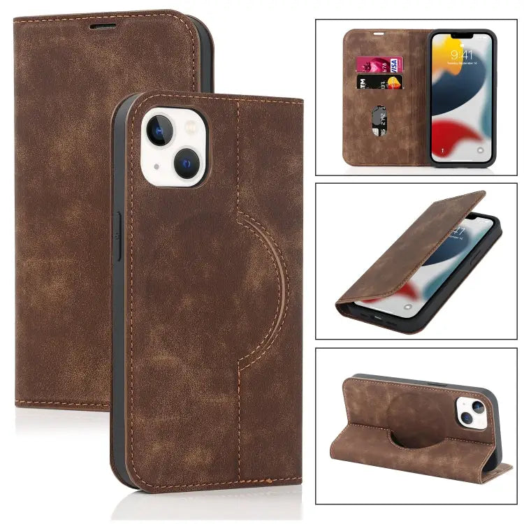Wireless Charging Magsafe Leather Phone Case For iPhone 13 Pro Max For iPhone 13 Pro For iPhone 13 For iPhone 12 Pro