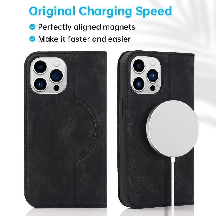 Wireless Charging Magsafe Leather Phone Case For iPhone 13 Pro Max For iPhone 13 Pro For iPhone 13 For iPhone 12 Pro