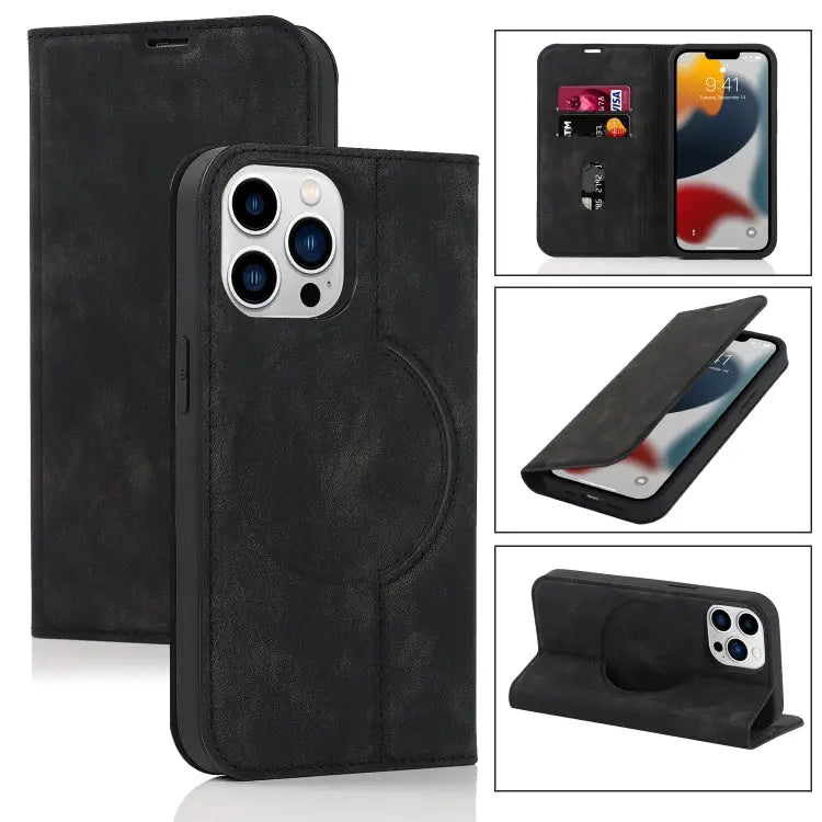 Wireless Charging Magsafe Leather Phone Case For iPhone 13 Pro Max For iPhone 13 Pro For iPhone 13 For iPhone 12 Pro