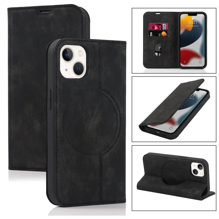 Wireless Charging Magsafe Leather Phone Case For iPhone 13 Pro Max For iPhone 13 Pro For iPhone 13 For iPhone 12 Pro