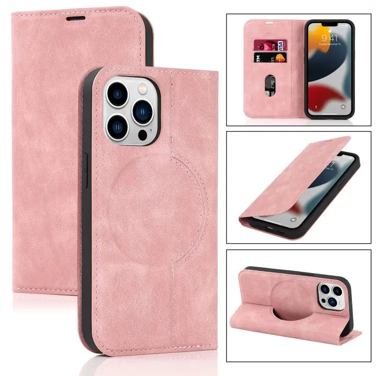 Wireless Charging Magsafe Leather Phone Case For iPhone 13 Pro Max For iPhone 13 Pro For iPhone 13 For iPhone 12 Pro