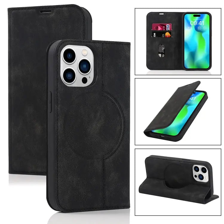 Wireless Charging Magsafe Leather Phone Case For iPhone 14 For iPhone 14 Plus For iPhone 14 Pro For iPhone 14 Pro Max