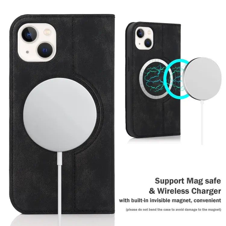 Wireless Charging Magsafe Leather Phone Case For iPhone 14 For iPhone 14 Plus For iPhone 14 Pro For iPhone 14 Pro Max