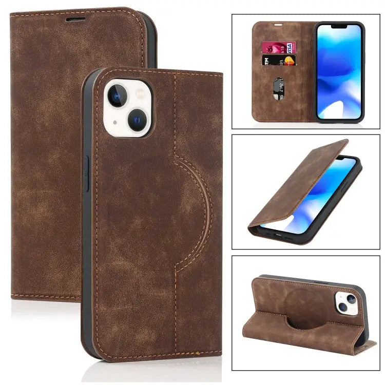 Wireless Charging Magsafe Leather Phone Case For iPhone 14 For iPhone 14 Plus For iPhone 14 Pro For iPhone 14 Pro Max