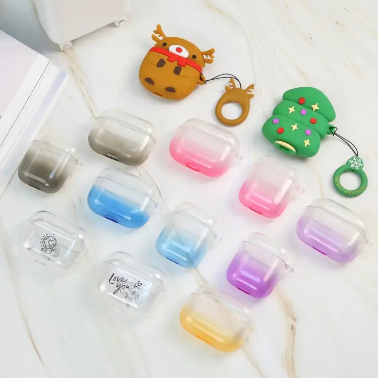 Wireless Earphones Protective Case Random Style and Color Delivery For AirPods Series - For AirPods Series