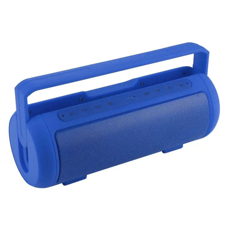 with Built-in MIC & Handle Support Hands-free Calls & TF Card & AUX IN & Power Bank Bluetooth Distance: 10m - Blue