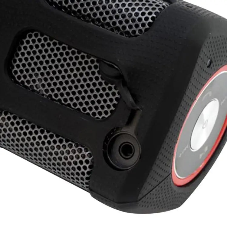 with Built-in MIC & Hanging Hook Support Hands-free Calls & AUX IN Bluetooth Distance: 10m - Black
