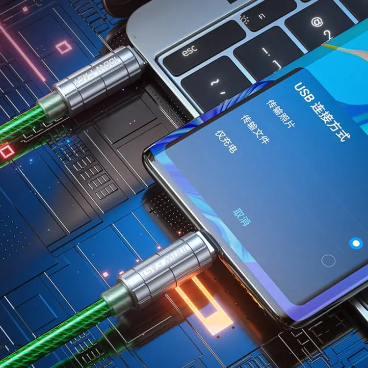WK WDC-205 PD 20W USB-C/Type-C to 8 Pin Super Fast Charge Data Cable Length: 1m