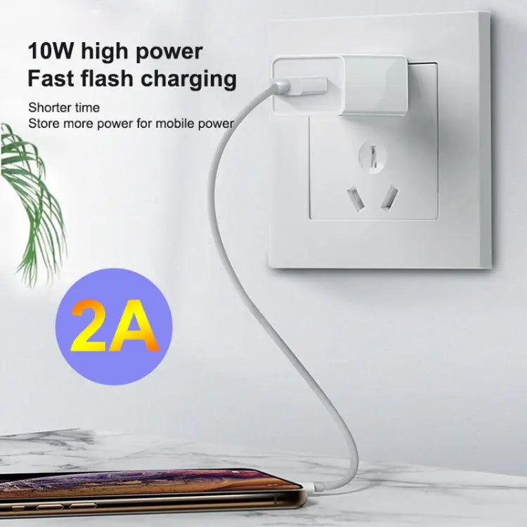 WK WP-U118 10W Single USB Port Travel Charger Power Adapter US Plug WP-U118 US Plug - WP-U118 US Plug