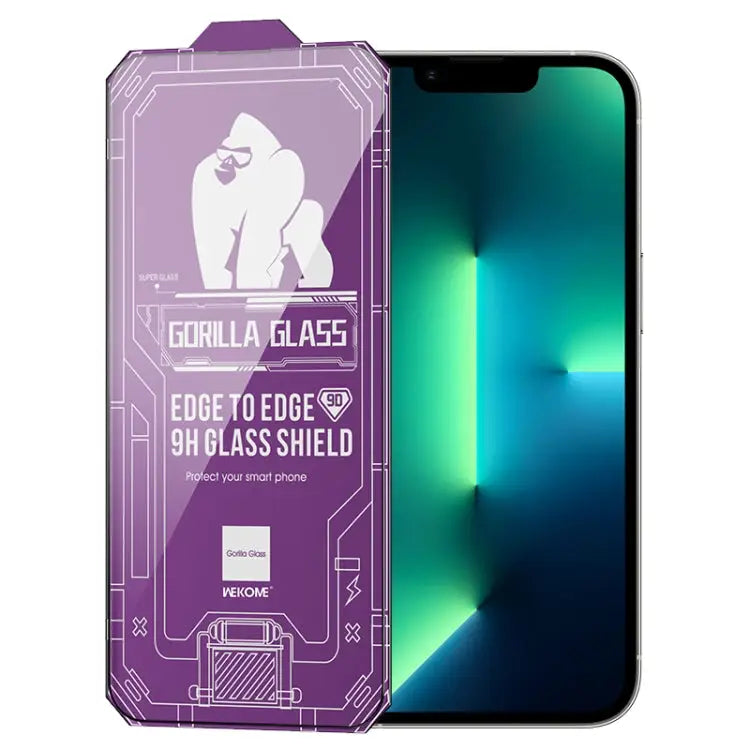 WK WTP-068 King Kong Vacha Corning 9D Curved HD Tempered Glass Film - For iPhone 13 Pro Max