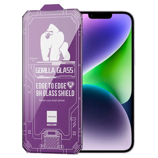WK WTP-068 King Kong Vacha Corning 9D Curved HD Tempered Glass Film - For iPhone 14