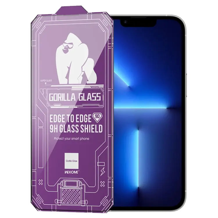 WK WTP-068 King Kong Vacha Corning 9D Curved HD Tempered Glass Film - For iPhone 13 Pro