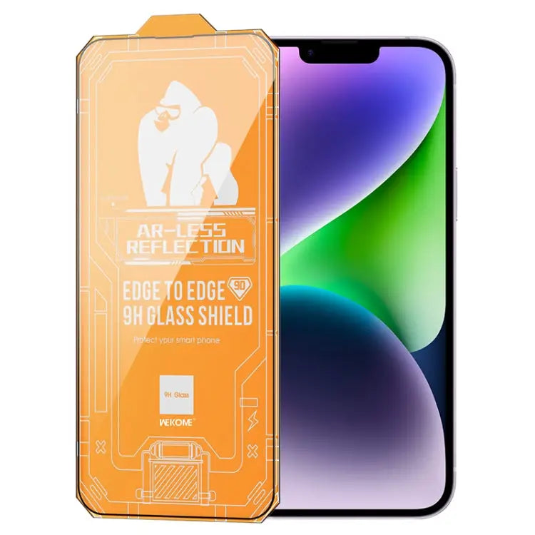WK WTP-070 King Kong Vacha 9D Curved AR Frosted Tempered Glass Film - For iPhone 14 Plus