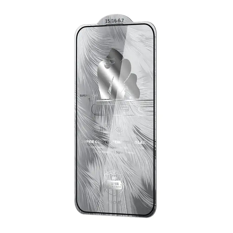 WK WTP-087 Space King Kong 9D Curved HD Tempered Glass Screen Protector For iPhone 16 Pro Max For iPhone 16 Pro