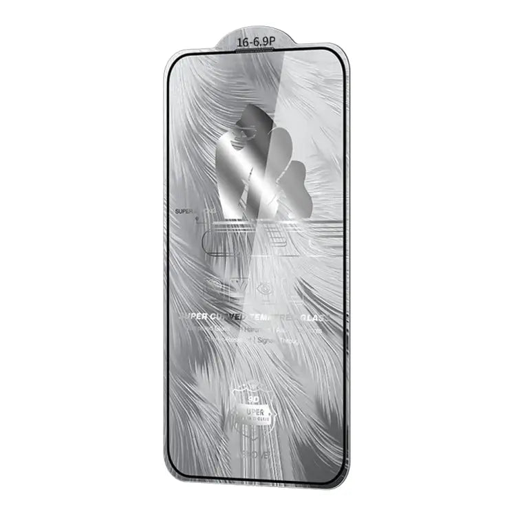 WK WTP-087 Space King Kong 9D Curved HD Tempered Glass Screen Protector For iPhone 16 Pro Max For iPhone 16 Pro