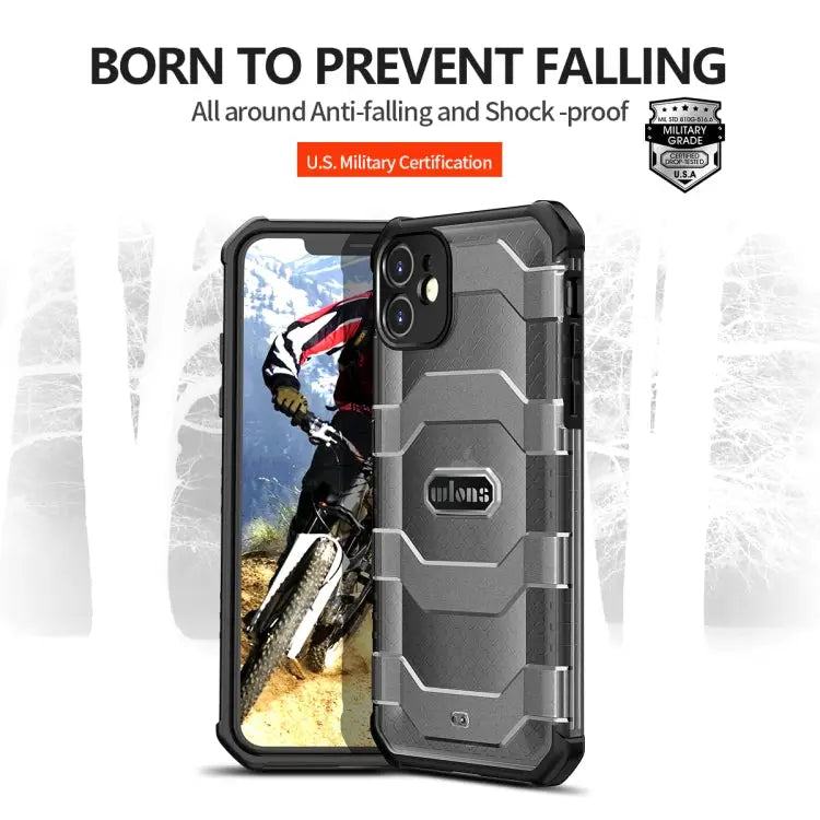 wolns Explorer Series PC + TPU Protective Case For iPhone 11 For iPhone 11 Pro For iPhone 11 Pro Max For iPhone 12 mini