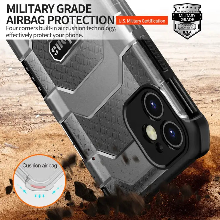 wolns Explorer Series PC + TPU Protective Case For iPhone 11 For iPhone 11 Pro For iPhone 11 Pro Max For iPhone 12 mini