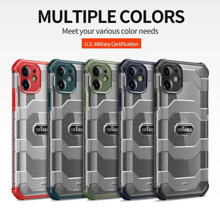 wolns Explorer Series PC + TPU Protective Case For iPhone 11 For iPhone 11 Pro For iPhone 11 Pro Max For iPhone 12 mini