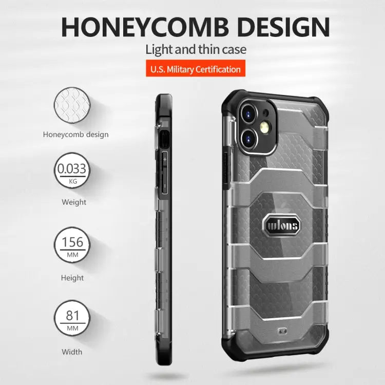 wolns Explorer Series PC + TPU Protective Case For iPhone 11 For iPhone 11 Pro For iPhone 11 Pro Max For iPhone 12 mini