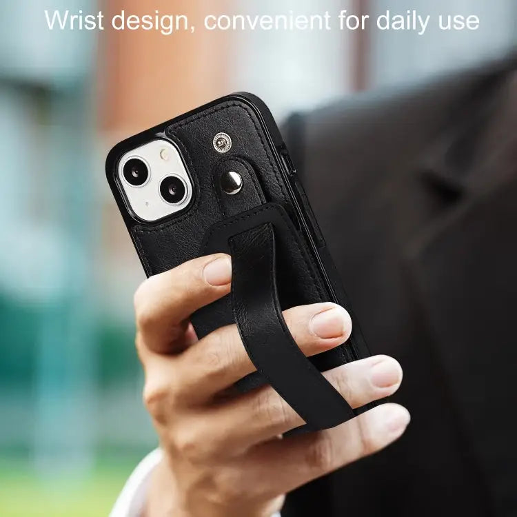 Wrist Strap Holder Phone Case For iPhone 14 Plus - Apple Accessories