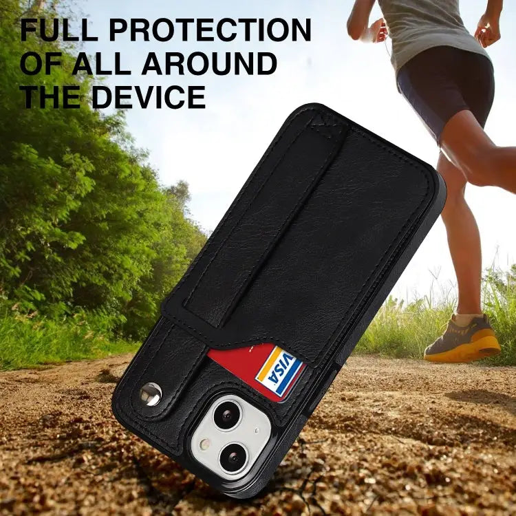 Wrist Strap Holder Phone Case For iPhone 14 Plus - Apple Accessories