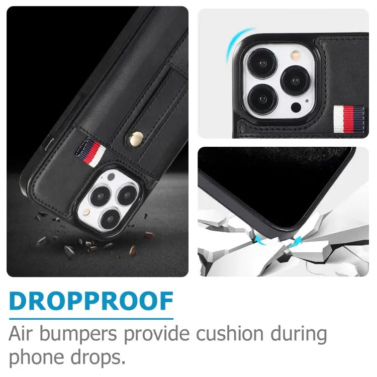 Wristband Kickstand Wallet Leather Phone Case For iPhone 11 Pro For iPhone 11 Pro Max For iPhone X / XS For iPhone XR
