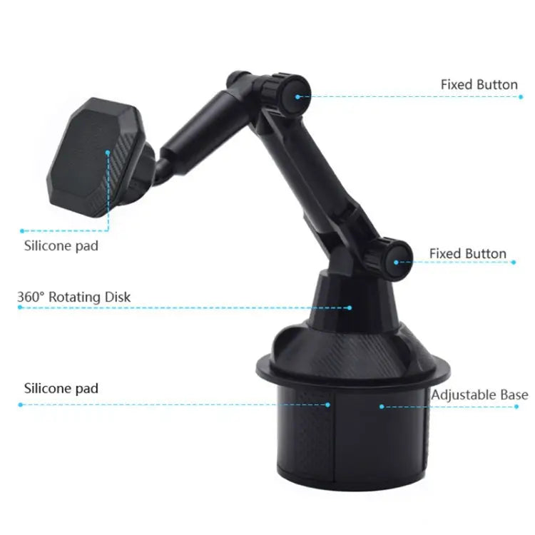 X033 360 Degree Car Phone Mount Adjustable Gooseneck Cup Holder X033 - X033