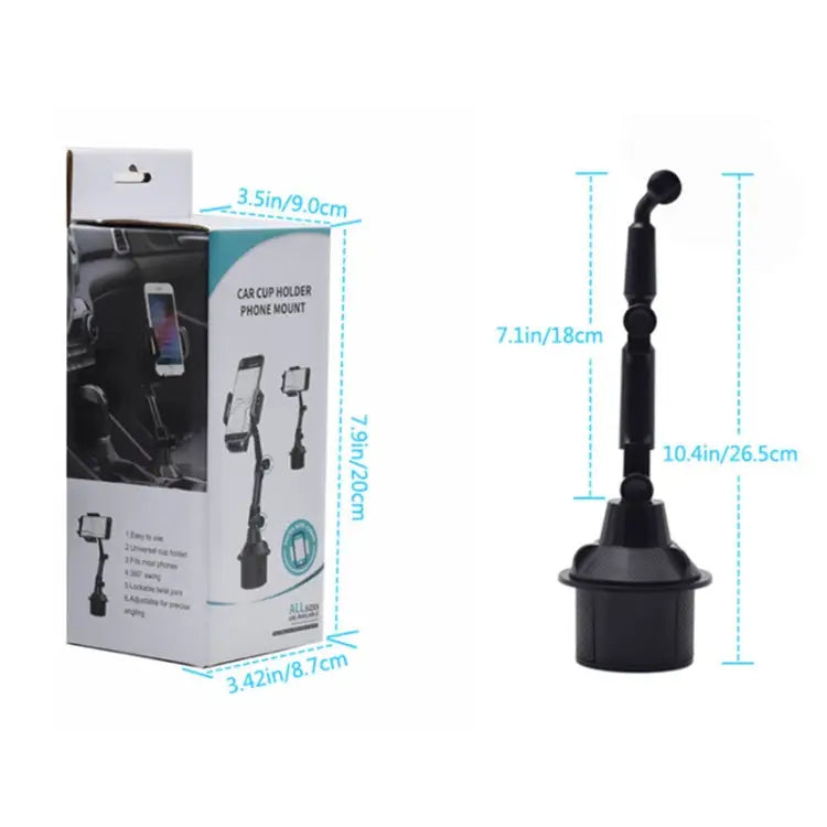 X033 360 Degree Car Phone Mount Adjustable Gooseneck Cup Holder X033 - X033