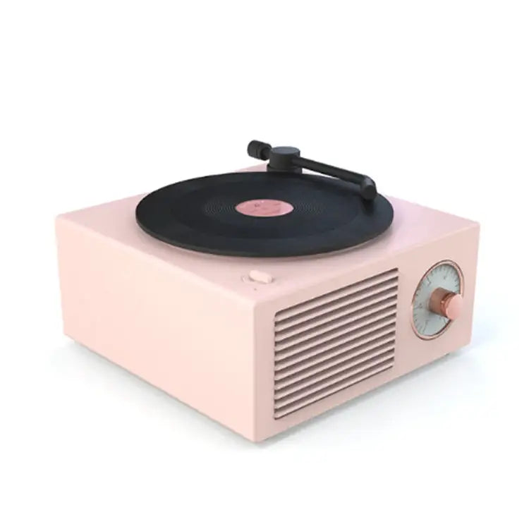 X10 Atomic Bluetooth Speakers Retro Vinyl Player Desktop Wireless Creative Multifunction Mini Stereo Speakers X10 - X10