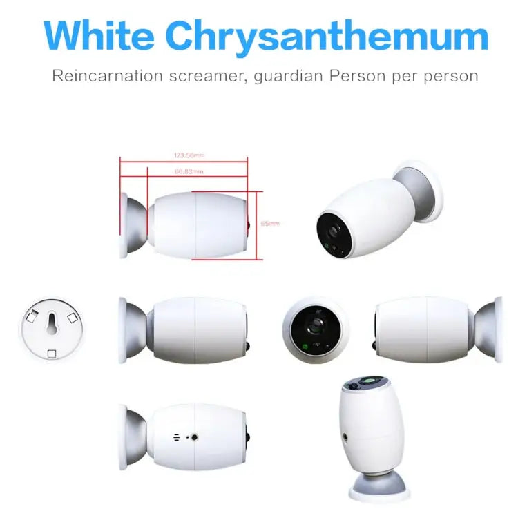 X3 1080P WiFi Smart Video IP54 Waterproof Digital Camera Door Viewer Support TF Card & Infrared Night Vision