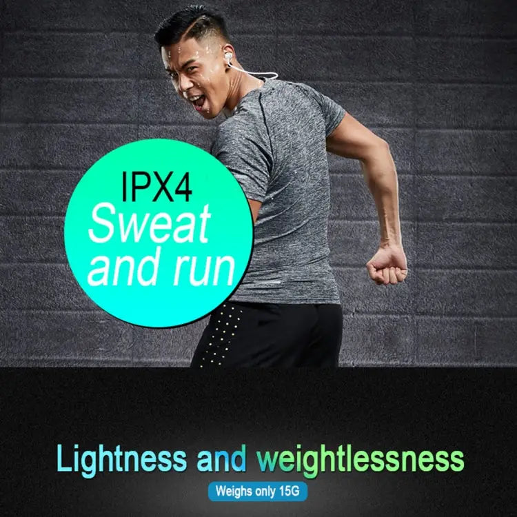 X3 Magnetic Absorption Sports Bluetooth 5.0 In-Ear Headset with HD Mic Support Hands-free Calls Distance: 10m