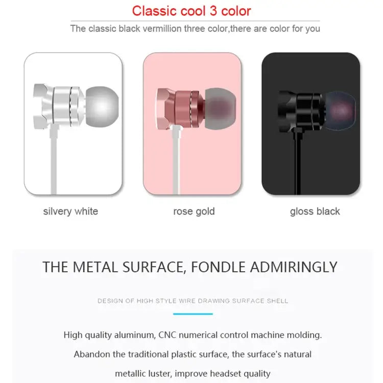 X3 Magnetic Absorption Sports Bluetooth 5.0 In-Ear Headset with HD Mic Support Hands-free Calls Distance: 10m