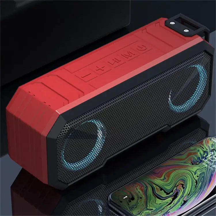 X8 Wireless Bluetooth Speaker IPX7 Waterproof Color Light Subwoofer - Apple Accessories