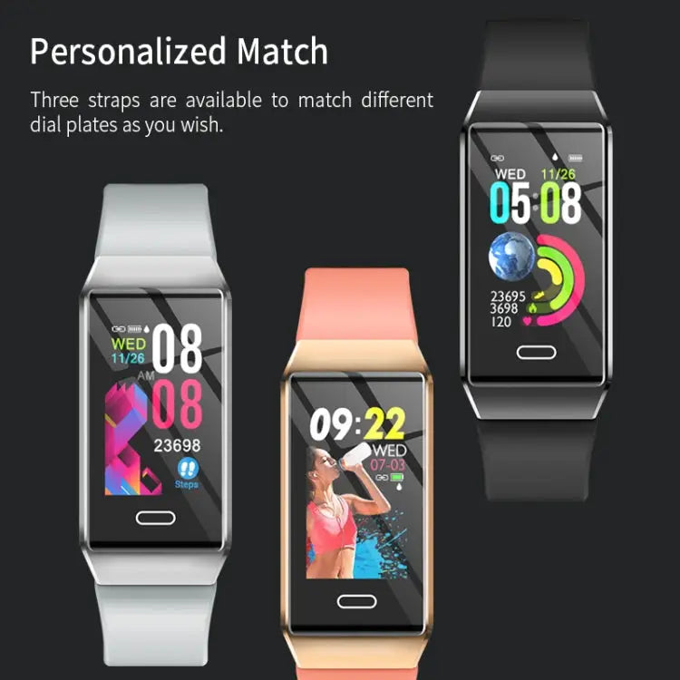X9 1.14 inches TFT Screen Smart Bracelet IP67 Waterproof Support Step Counting / Call Reminder / Heart Rate Monitoring