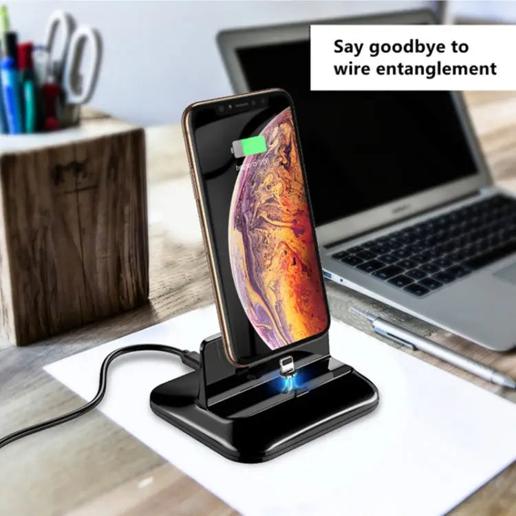 XBX-02 3 in 1 8 Pin + USB-C / Type-C + Micro USB Plug Magnetic Charging Base XBX-02 - XBX-02