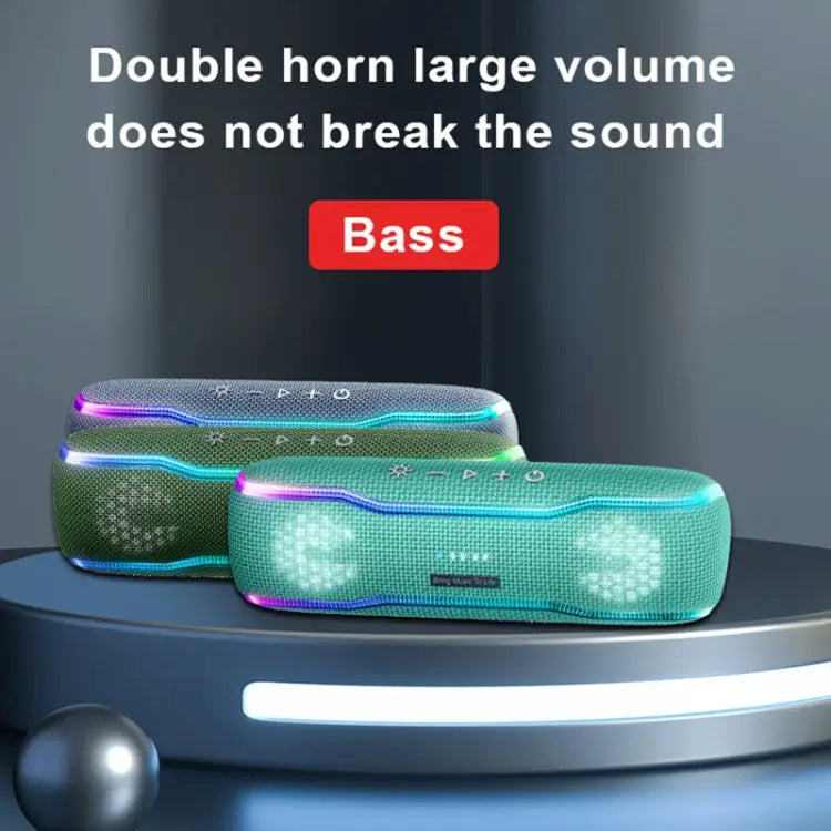 XDOBO BMTL BOSS IPX7 Waterproof Portable Wireless Bluetooth Speaker with RGB Colorful Light & TWS BMTL BOSS - BMTL BOSS