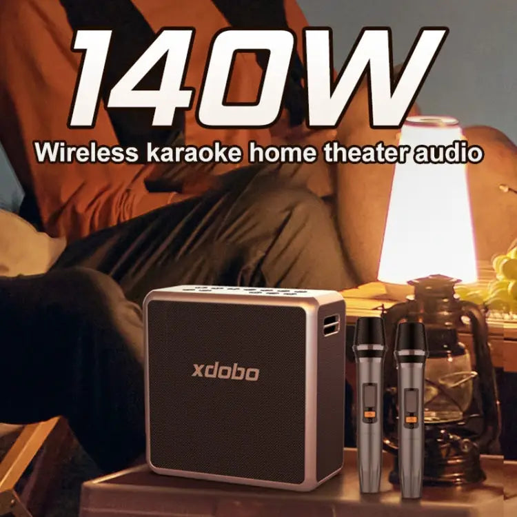 XDOBO King Max 140W IPX5 Waterproof Portable Karaoke Bluetooth Wireless Speaker King Max - King Max - Apple Accessories