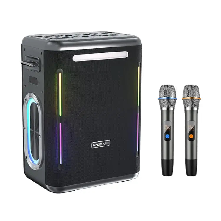 XDOBO SINOBAND Party 1981 300W Outdoor Portable TWS Bluetooth Speaker with LED Colorful Light SINOBAND Party 1981